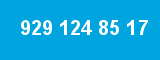 929 124 85 17